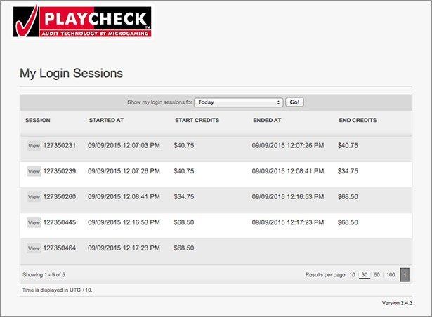 Playcheck Sessions